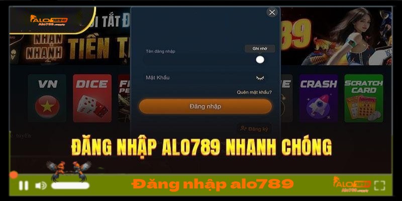 đăng nhập Alo789