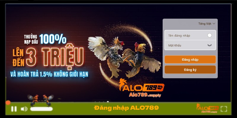 Đăng nhập ALO789