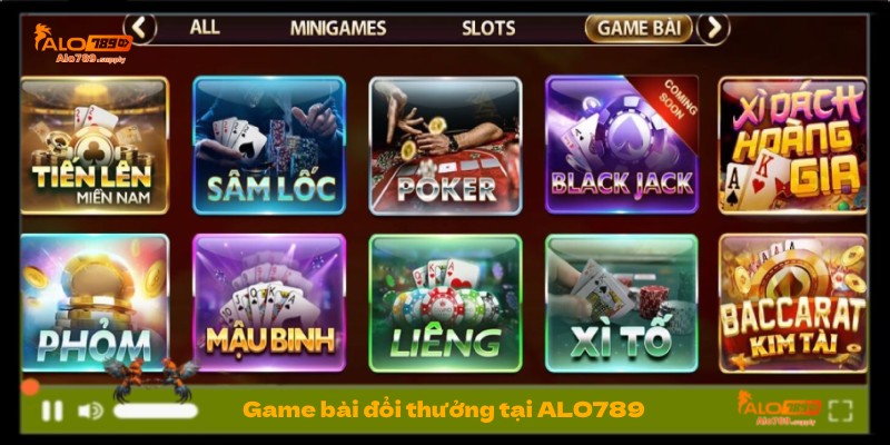 Game bài đổi thưởng tại Alo789