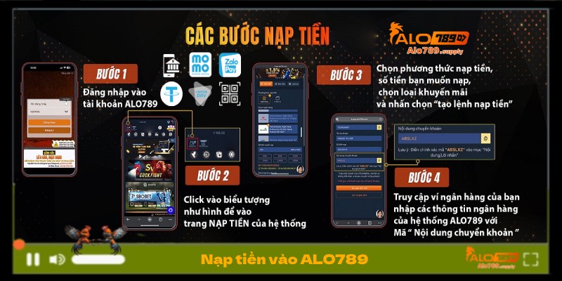 Nạp tiền vào ALO789